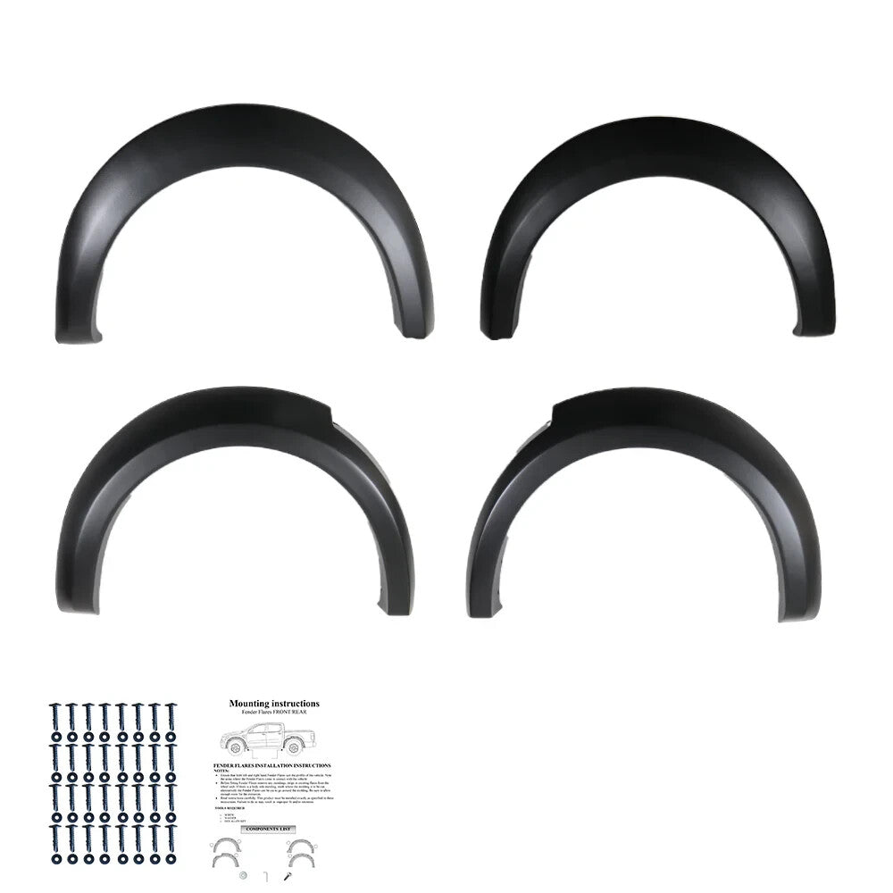 OW Fender Flares Wide Arch Kit MERCEDES Sprinter W906 Facelift 14-18 ABS Black