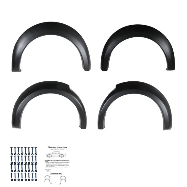OW Fender Flares Wide Arch Kit MERCEDES Sprinter W906 Facelift 14-18 ABS Black