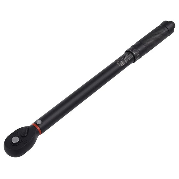 MXPR 3/8 Drive Adjustable Torque Wrench for Mechanics 7-112Nm Click Chrome Steel