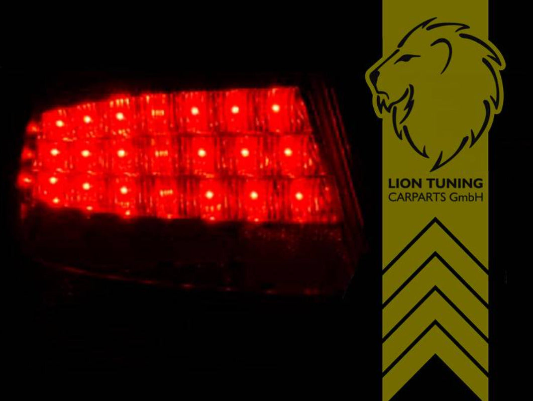 Liontuning LED Lightbar Rear Lights Tail Lamps Audi A3 8P 8PA 04-08 Dark Smoke S3 LHD