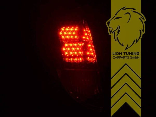 LT Pair LED Lightbar Rear lights Ford Focus 1 FL 98-04 DAW DBW hatchback red LHD