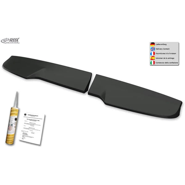 RDX Rear Boot Spoiler Wing VAN Citan 12-21 Kangoo 13-21 NV250 19-21 Barn PUR-IHS