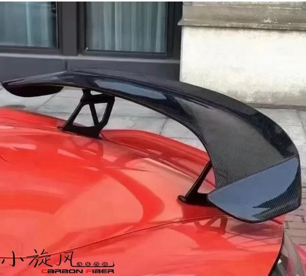 Aftermarket Porsche Boxster Cayman 718 981 987 GT4 Style Carbon Rear Spoiler Wing
