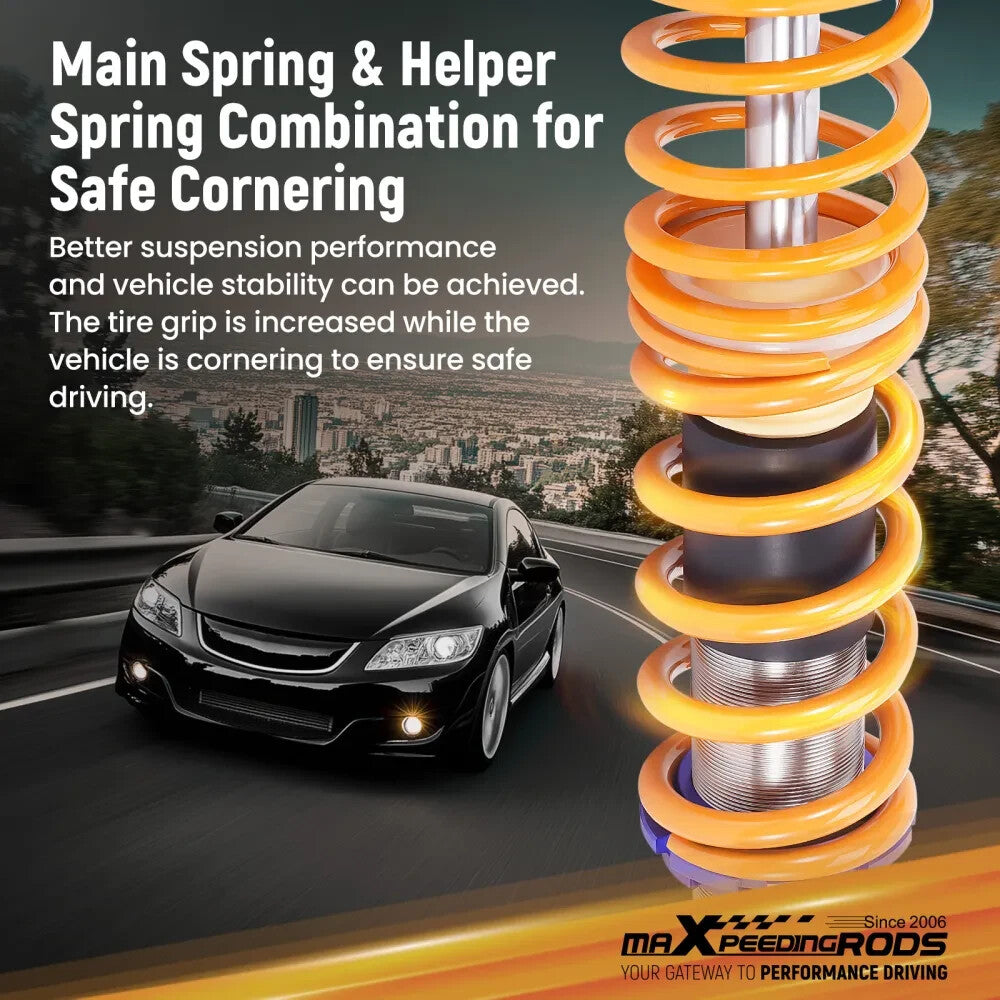 MXPR Comfort Lowering Suspension Coilovers BMW 3 Series E36 Coupe Saloon 91-99