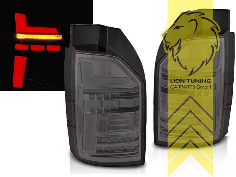 LT LED DRL Lightbar Rear lights VW T6 Bus Multivan Transporter dynamic smoke LHD