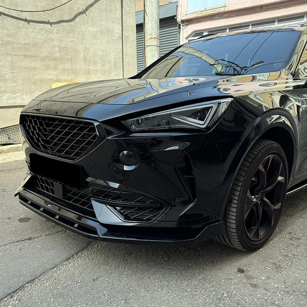 OW Front Bumper Splitter CUPRA Formentor 20-24 ABS Gloss Black