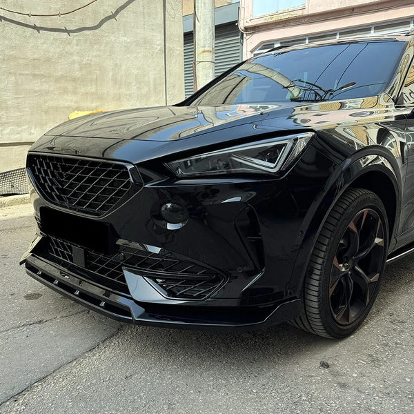 OW Front Bumper Splitter CUPRA Formentor 20-24 ABS Gloss Black