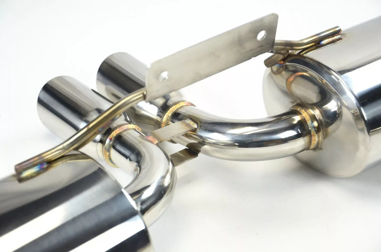 Aftermarket Porsche Boxster / Cayman S 986 / 987 2.7 3.2 S Stainless Steel Dual Exit Sports Exhaust System