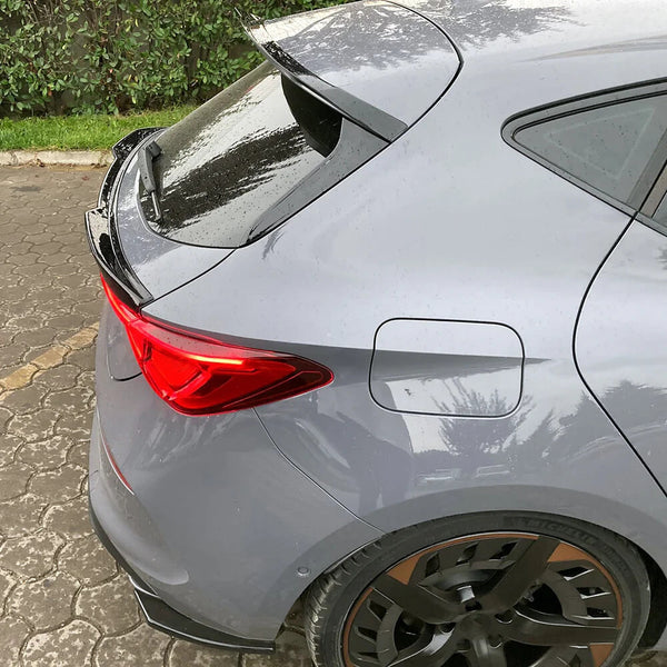 OW Rear Trunk Boot Hatch Wing Spoiler CUPRA Leon 2020+ TUV ABS Gloss Black