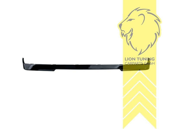 LT front bumper splitter glossy black BMW 3 Series E30 + 318is Sport 82-94 ABS