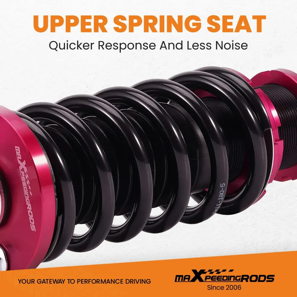 MXPR Pro Lowering Coilovers Control Arms Kit Honda Civic EK EJ EM 96-00 Adjust