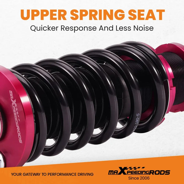 MXPR Pro Lowering Coilovers Control Arms Kit Honda Civic EK EJ EM 96-00 Adjust