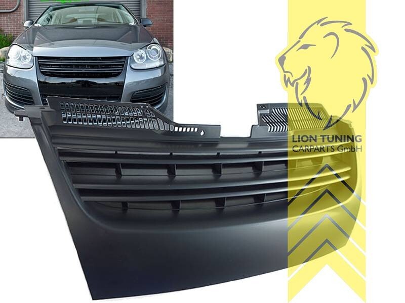 LT Grille front radiator bumper VW Golf 5 GT GTI 1K1 1K5 03-09 black matte
