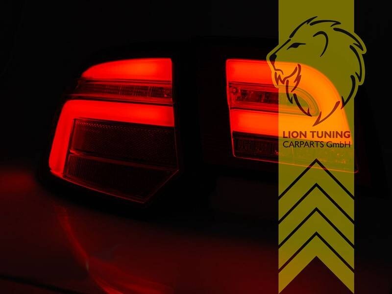 LT Pair LED Lightbar Rear Lights Audi A3 8P Sportback smoke 08-12 LHD