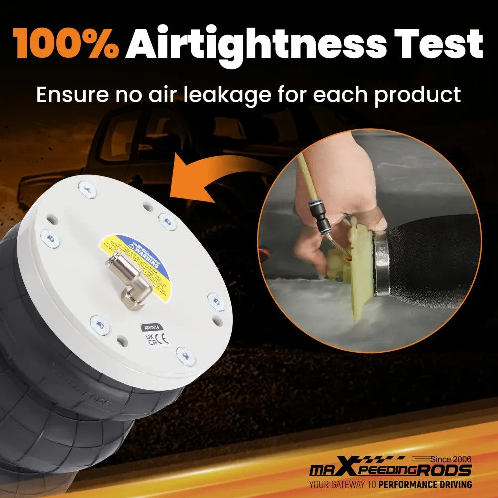 MXPR Rear Air Spring Bag Suspension KIT Mercedes Sprinter 3-T 4-T B903 B904 B906