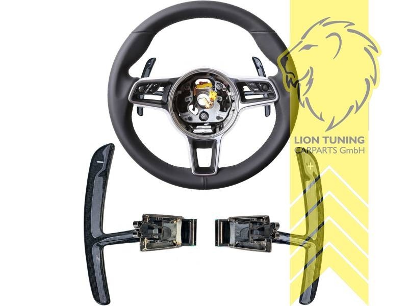 LT Carbon shift paddle extension for Porsche Panamera 971 Type 2 Sport Wheel