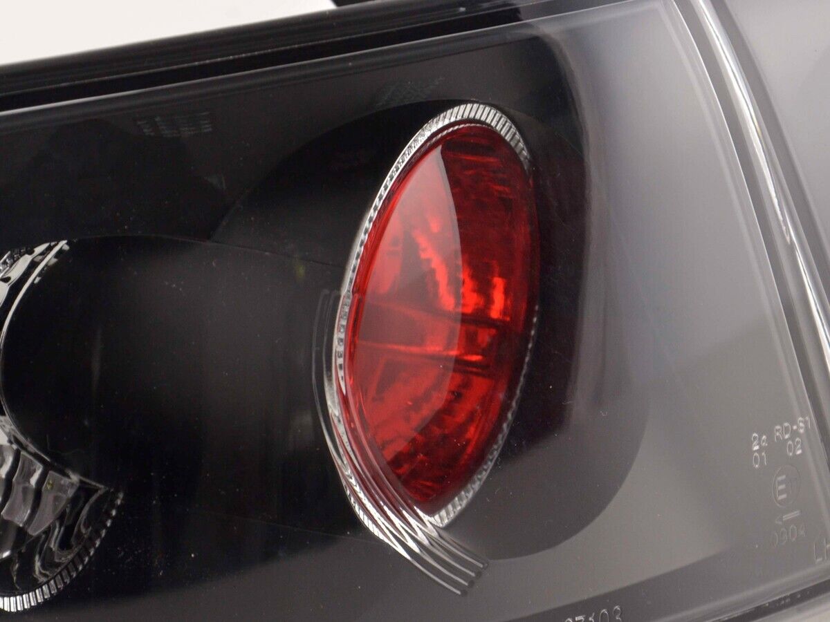 FK Pair Halogen REAR LIGHTS Tail Lamps Seat Ibiza type 6L 03+ black & red LHD