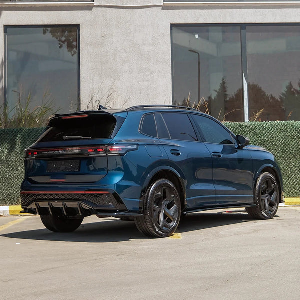 OW Rear Bumper Splitter Diffusor VW Tiguan Standard R-Line Mk3 2024+ Gloss Black