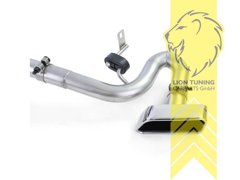 LT Stainless tail exhaust Backbox 4 pipe BMW 3 Series F30 F31 4 F32 F33 F36