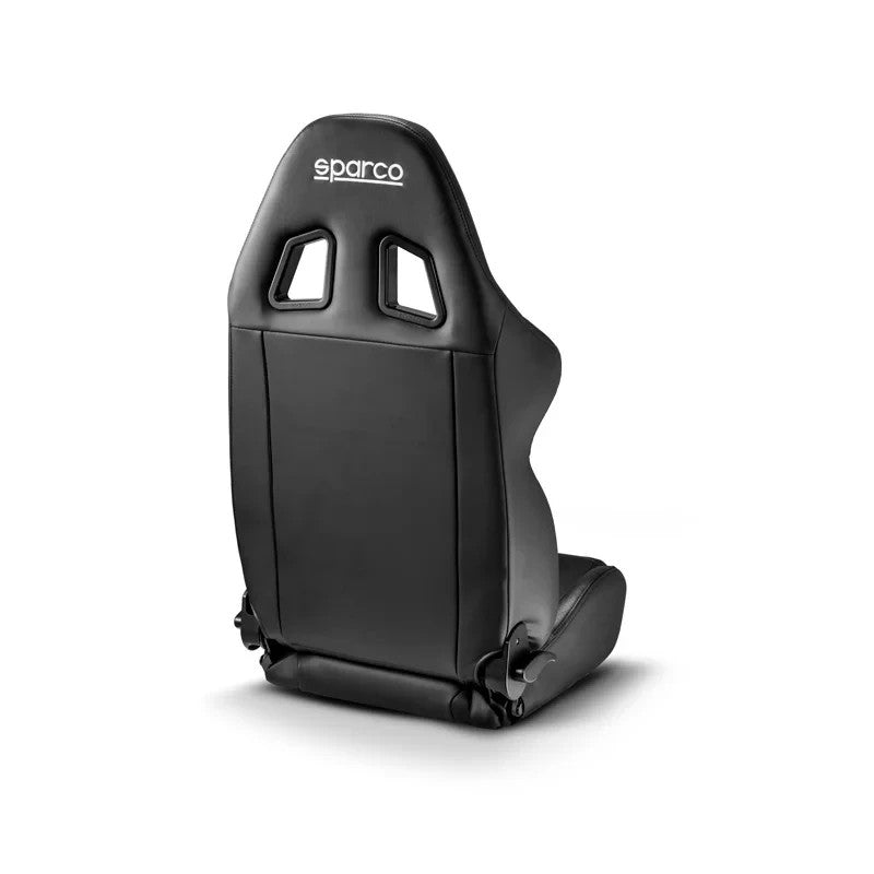 Sparco R500 Torino Universal Premium Bucket Seat Black Skai Reclinable