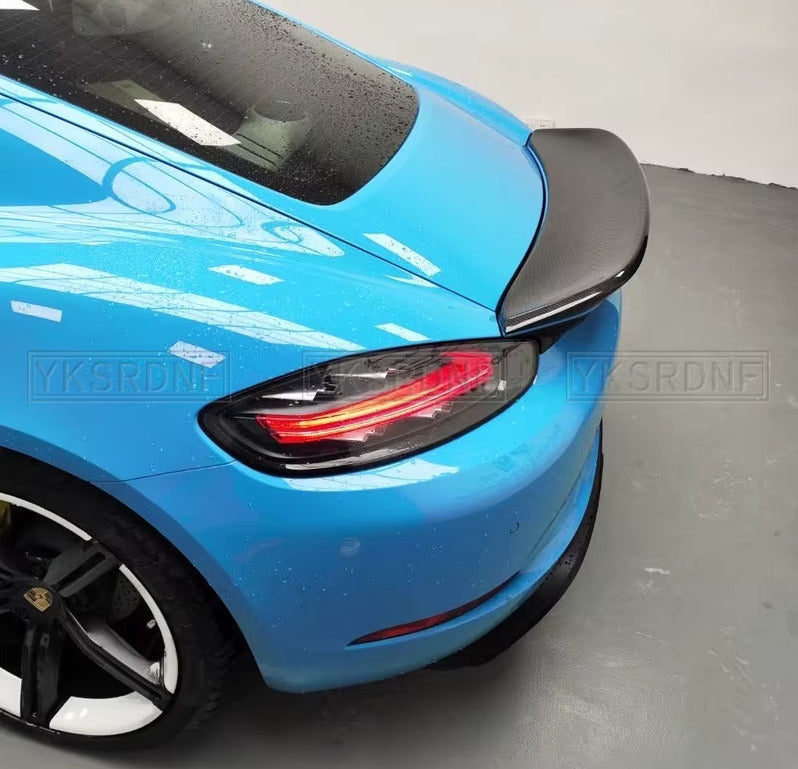 TYC Porsche  718 Boxster Cayman 16-22 Rear Trunk Boot Lip Duck Tail Wing Spoiler