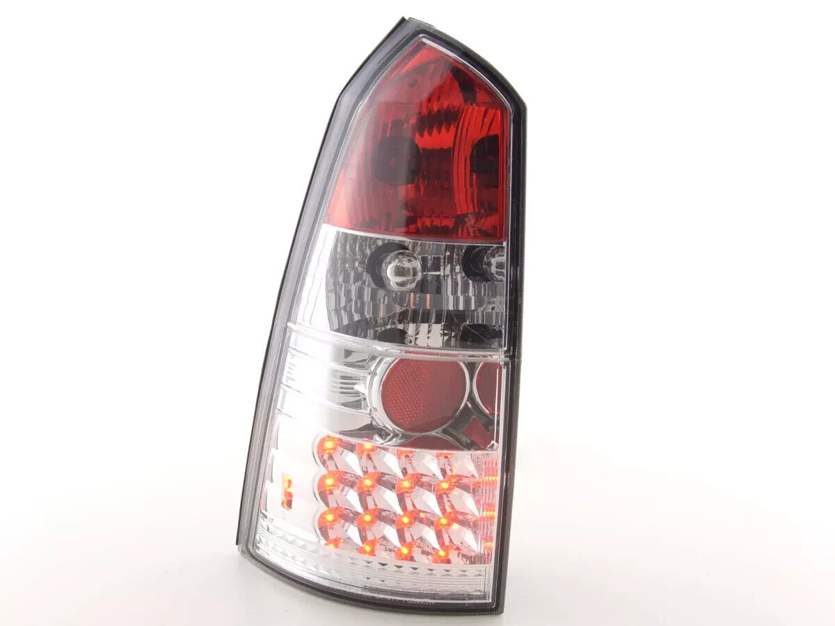 FK Pair LED DRL taillights rear lights Ford Focus tournament DNW 98-04 chrom LHD