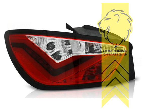 LT Pair LED DRL Rear lights Light Bar Seat Ibiza 6J 6J5 red white FR-Design LHD