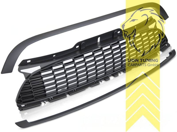 LT Front Bumper M Black Radiator Grille Grill Mini R55 R56 R57 Facelift R58 R59