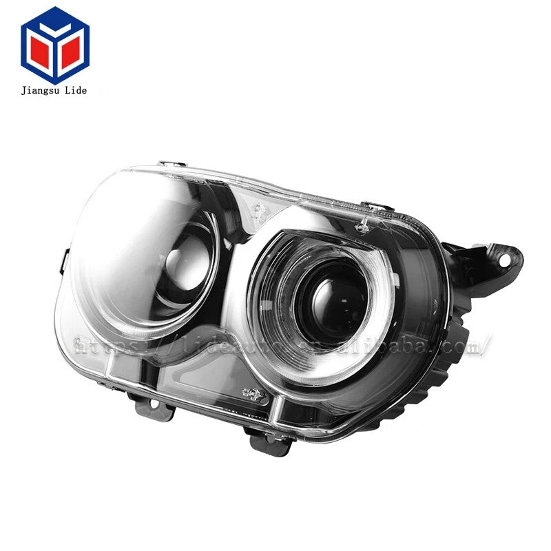 JLC LD902090 Pair 15-19 Dodge Challenger Headlights Halo OE Style