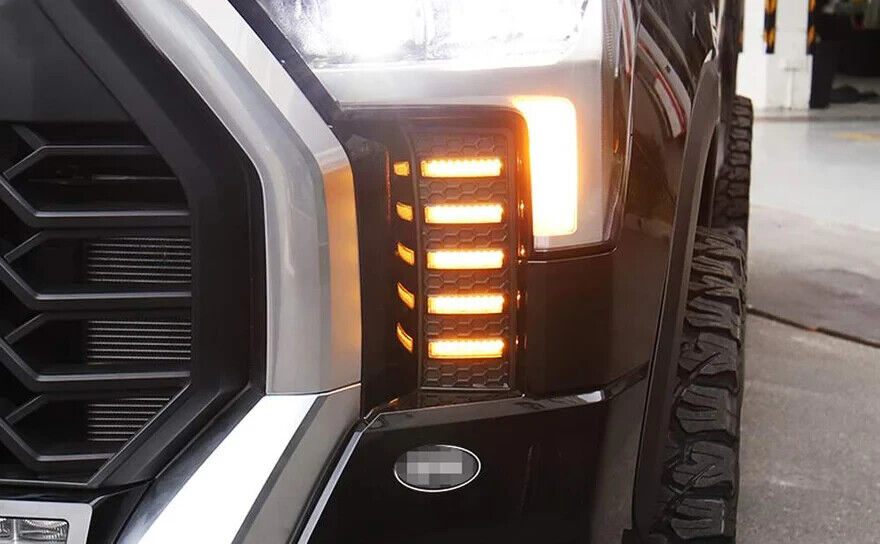 Under Headlight 22+ Toyota Tundra Sequential Switchback LED DRL Fog & Indi Kit