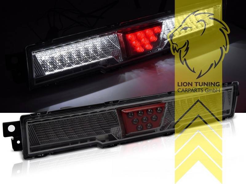 LT LED Rear Bumper Diffusor F1 brake light Toyota GR86 ZN8 22-23 black smoke