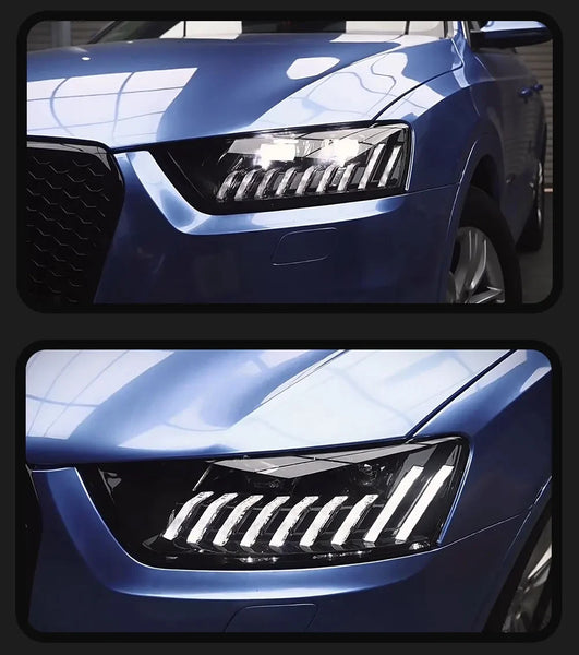 TYPY Pair Audi Q3 2013-2018 LED DRL Headlights LHD