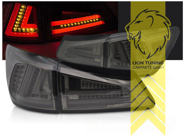 LT LED Lightbar Rear Lights Tail Lamps LEXUS IS 2 black smoke LHD GSE2 ALE2 USE2