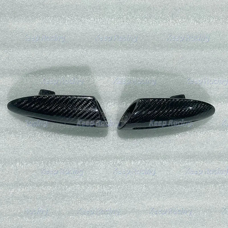 Track Interior Door Handle Pulls Porsche GT3 RS 987 Cayman Boxster Carbon Red