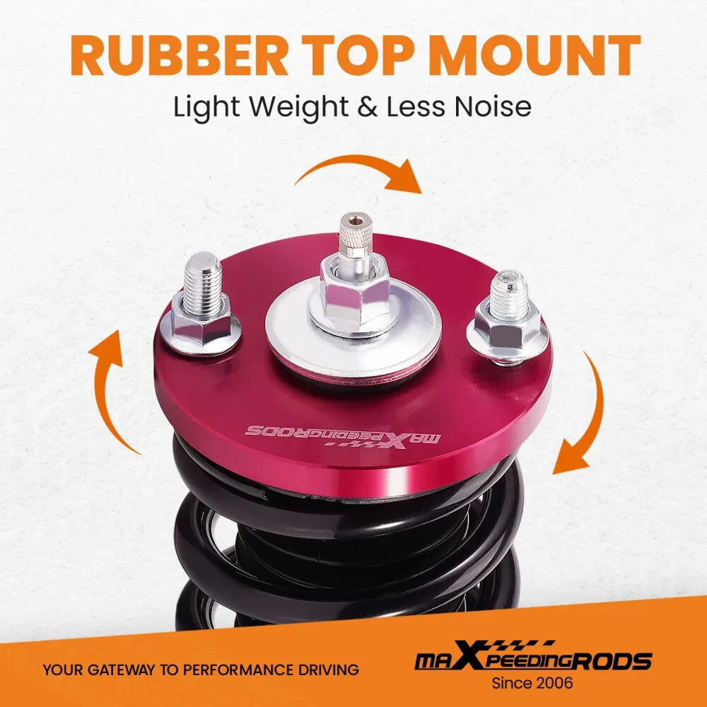 MXPR Pro Lowering Coilovers Control Arms Kit Honda Civic EK EJ EM 96-00 Adjust