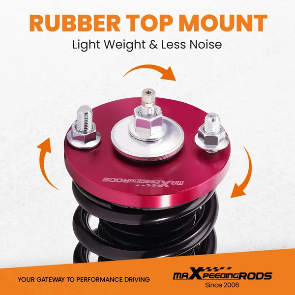 MXPR Pro Lowering Coilovers Control Arms Kit Honda Civic EK EJ EM 96-00 Adjust