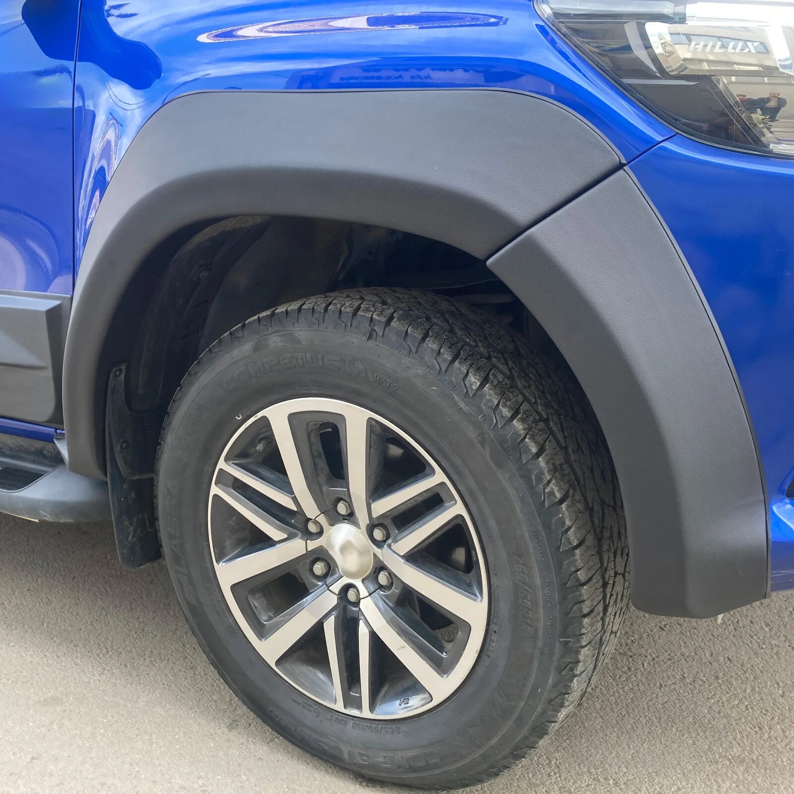 OW Fender Flares Wide Arch Kit TOYOTA Hilux 2015-2020 ABE TUV Black ABS