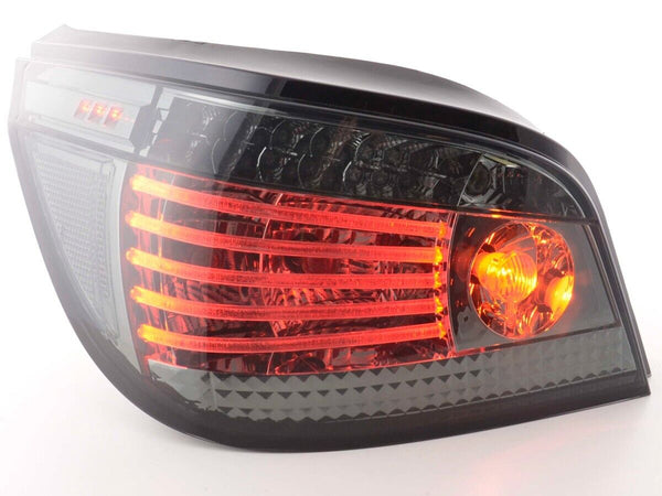 FK Pair LED Rear Lights Tail Lamps BMW 5 series E60 E61 03+ Smoke Cl M5 LHD