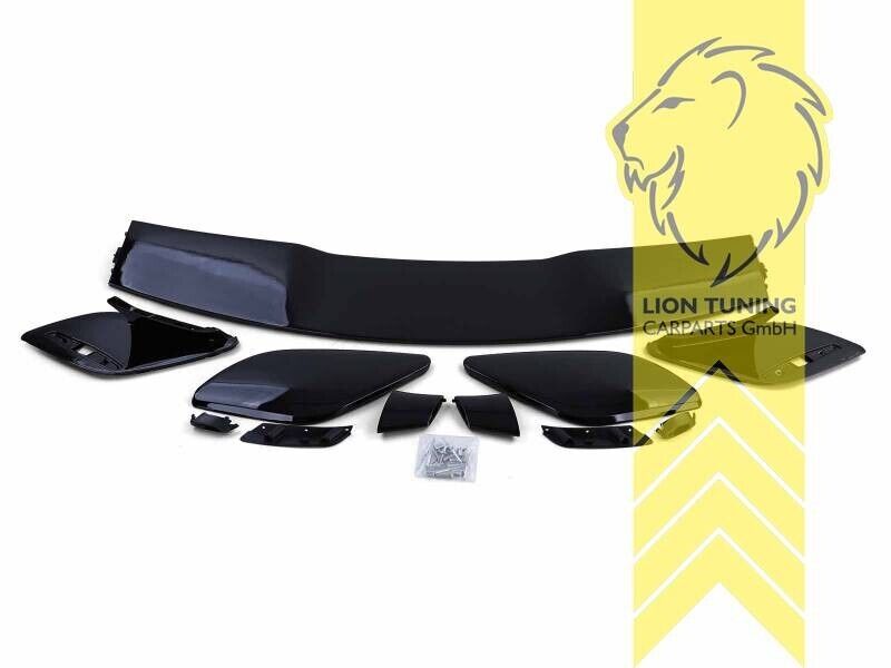 LT Boot Trunk Spoiler Wing Benz A-Class W176 12-18 3pc ABS Black Paintable