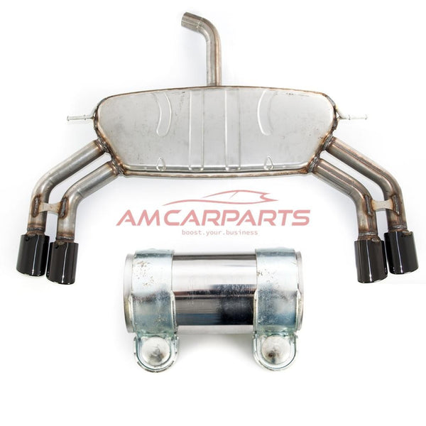 AMCP Stainless 304 Exhaust Muffler Silencer Backbox AUDI A3 8V Sportback 13-19