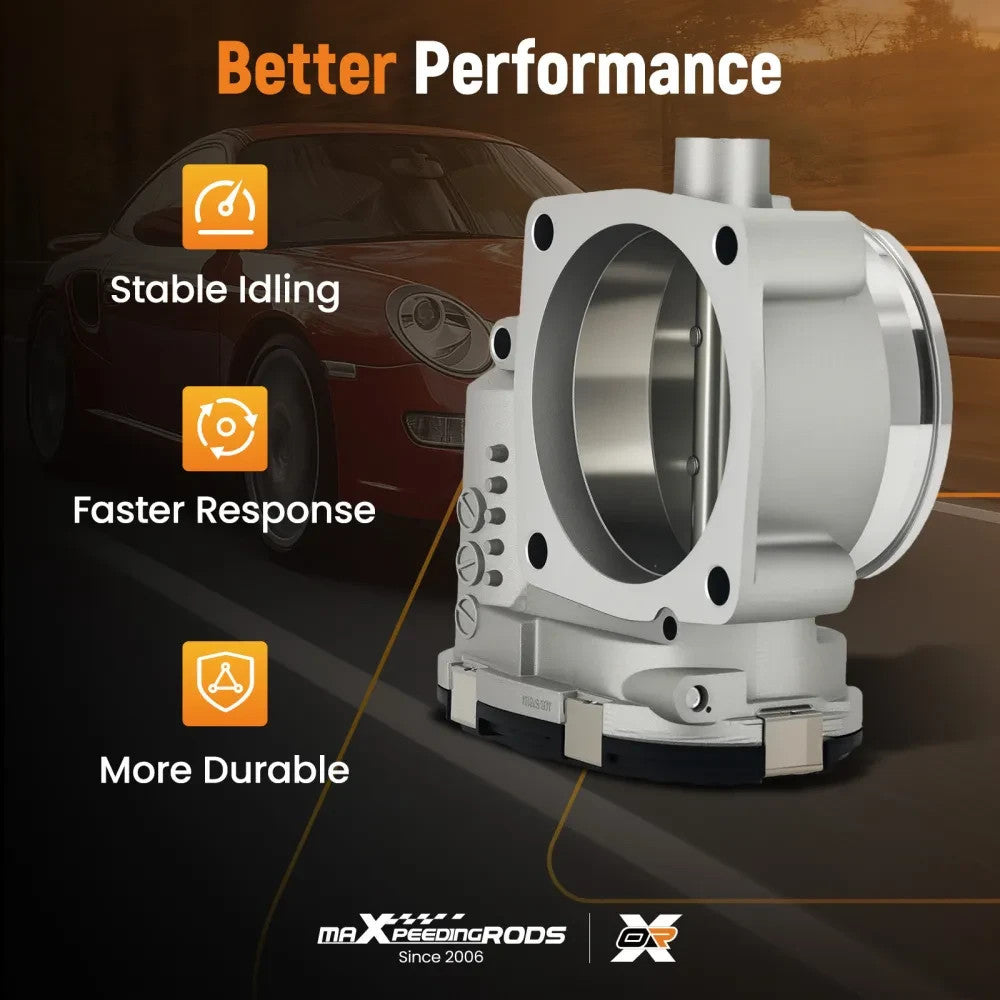 MXPR Throttle Body Porsche 911 H6 Boxster Cayenne Cayman Macan 3.6 99760511501