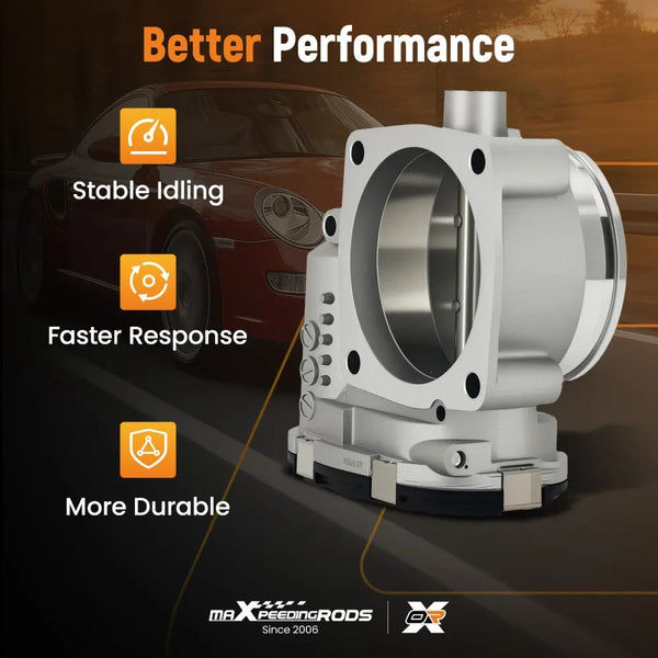 MXPR Throttle Body Porsche 911 H6 Boxster Cayenne Cayman Macan 3.6 99760511501