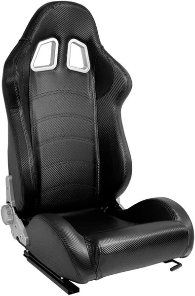 UK STOCK ATS DS x1 Universal CARBON STYLE EDITION Sports Universal Bucket Seat