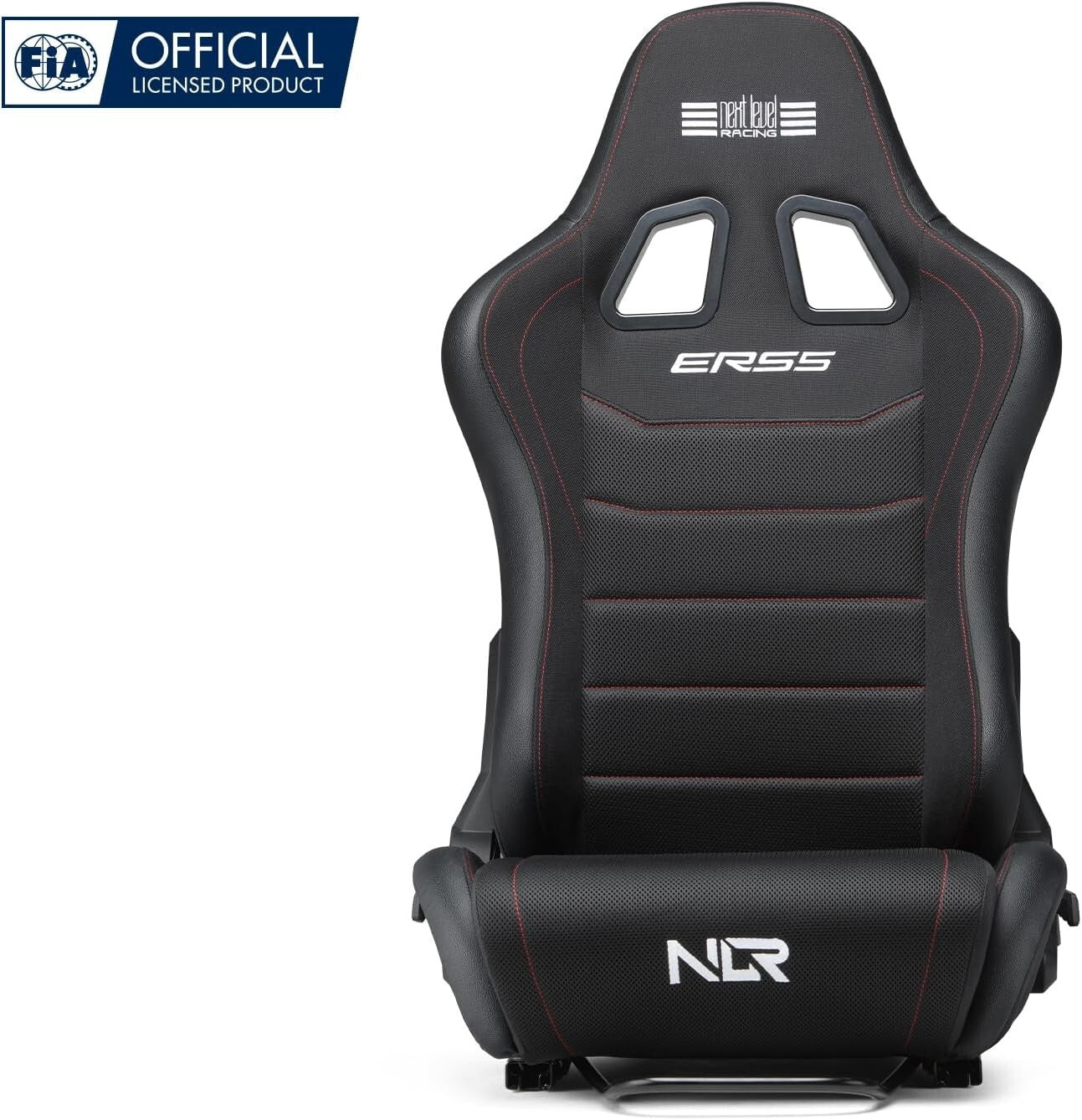 NLR ERS5 Elite x1 Universal Bucket Sports Seat Black Car Racing Simulator Sim