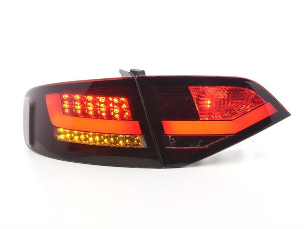 UK FK  Audi A4 B8 8K 07-11 LED REAR Lights Lightbar TAIL LIGHTS red smoke LHD