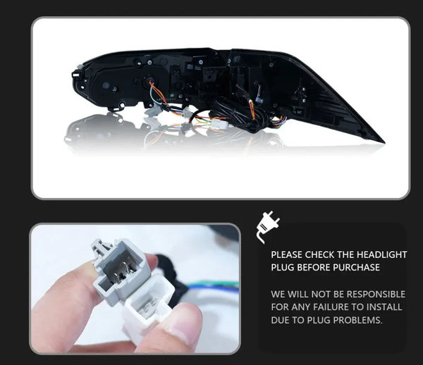 TYPY Pair LED Toyota RAV4 20-24 Dynamic Rear Lights Dynamic Tail Lamps LHD