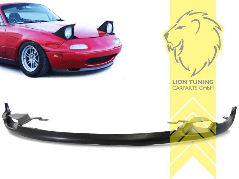 LT Rear Lip Bumper Diffuser Mazda MX5 1 MK1 NA air intakes 90-98 Plastic Black