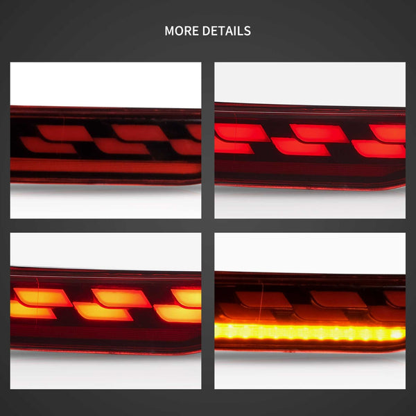 VLAND 2021–2024 Toyota Venza & Toyota Harrier Sequential Rear Tail Lamps Lights