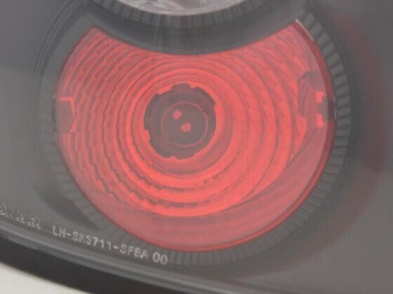 FK Pair Rear Lights Skoda Fabia 6Y 97-07 black LHD