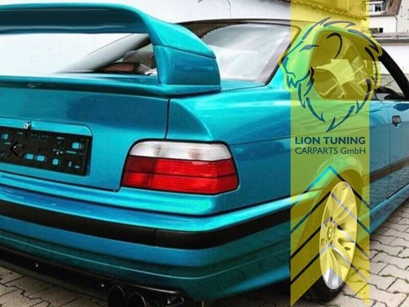 LT Rear Boot Trunk Spoiler Big High Wing BMW E36 90-99 Coupe Sedan M3 GT Class 2